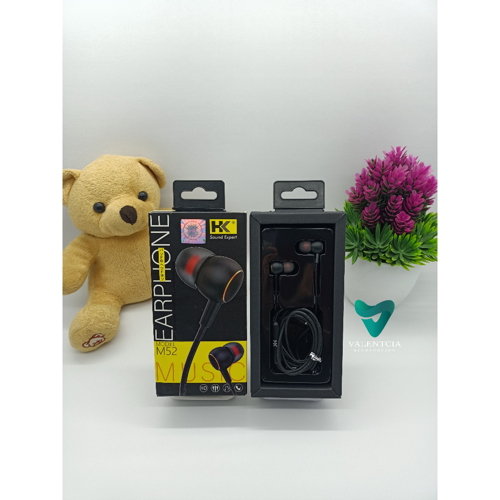 best sale headset / handsfree hk m52 super bass