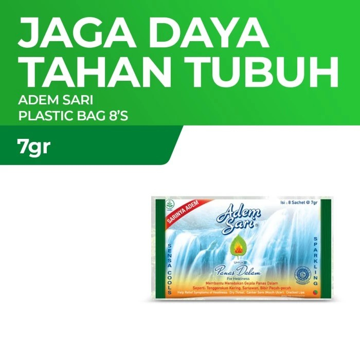 

ADEM SARI PLASTIK BAG 8 SACHET 7GR