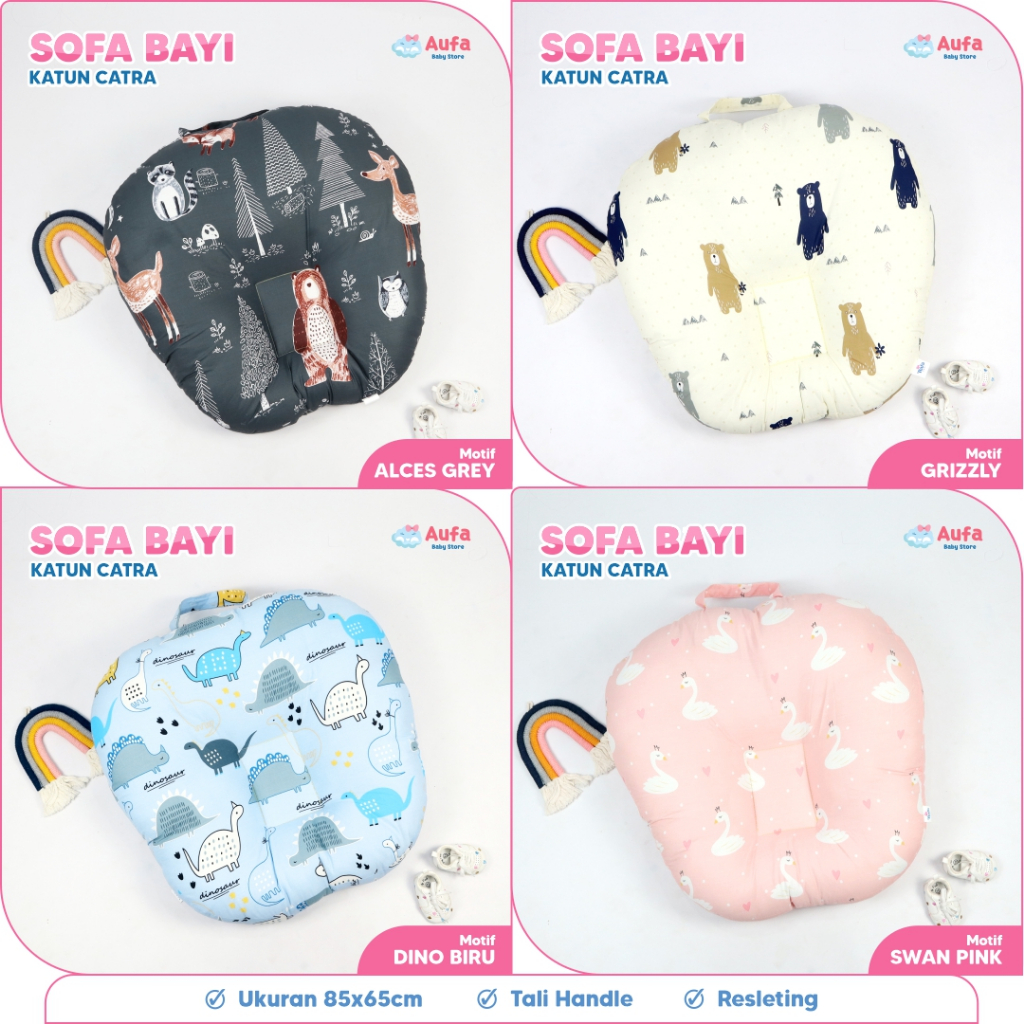 AUFA BABY - Sofa Baby Jumbo | Sofa Anti Gumoh | Sofa Baby Lucu