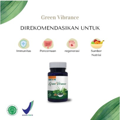 Sunhope Green Vibrance ORI isi 60 Kapsul / Sunhope ASLI