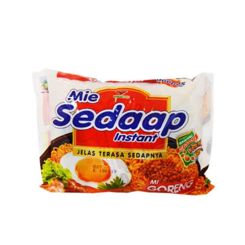 

MIE SEDAP GORENG 5PCS POTONGAN 50% saat live