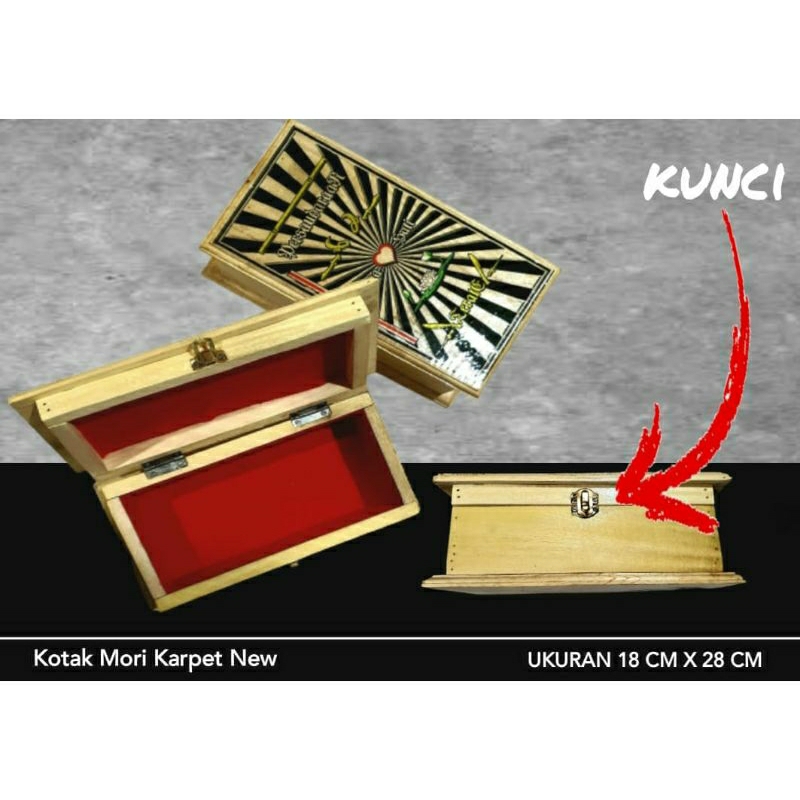 Kotak mori PSHT // Kotak kayu PSHT // Tempat penyimpanan mori PSHT // Kotak PSHT