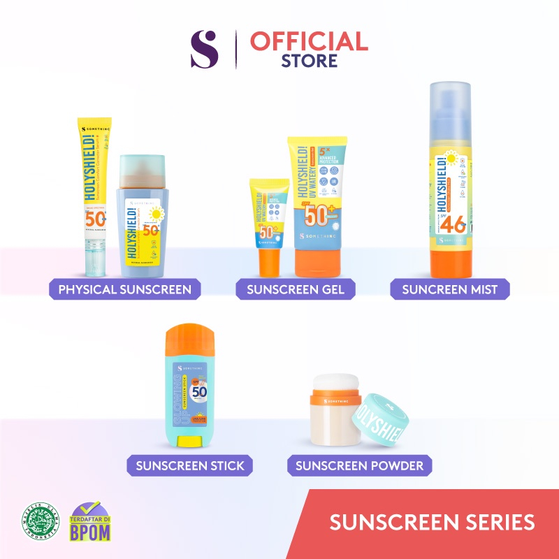 SOMETHINC Sunscreen Series - Sunscreen Spray, Sunscreen Gel, Sunscreen Powder