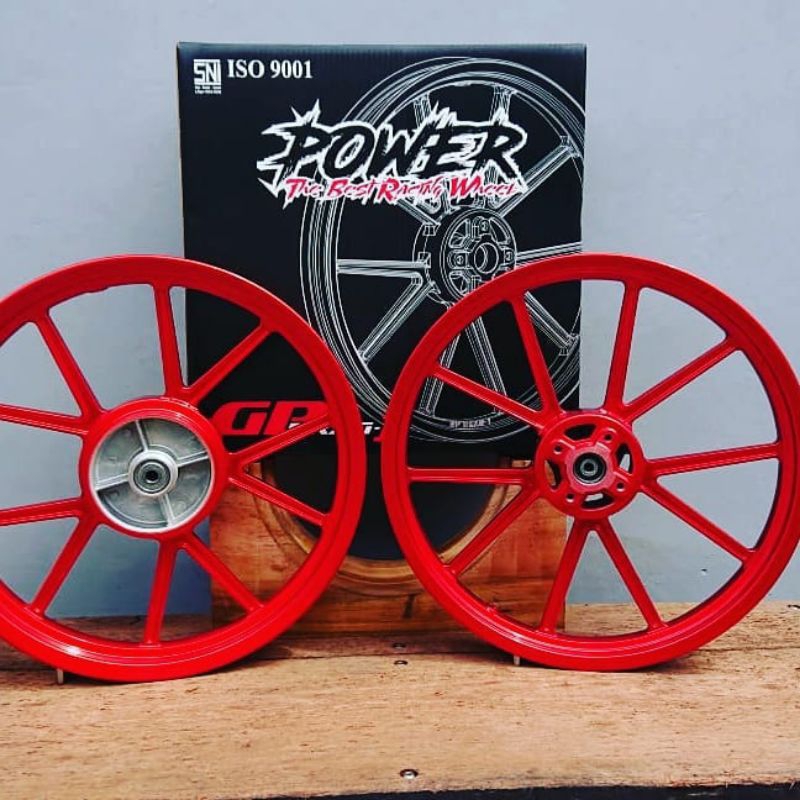 VELG RACING POWER DRAG GP WHELL JUPITER FIZR MX OLD MX NEW DD RX KING 160/185-17