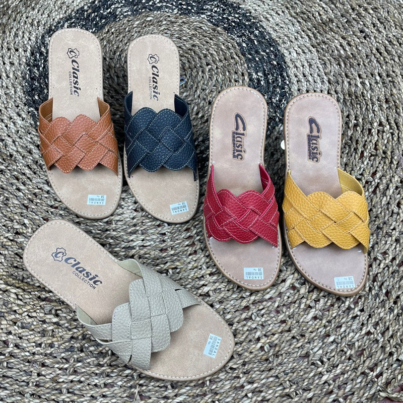 VELINA - Sandal NonSlip Papirut Wanita / Sandal Papirut / Sandal Wanita Murah