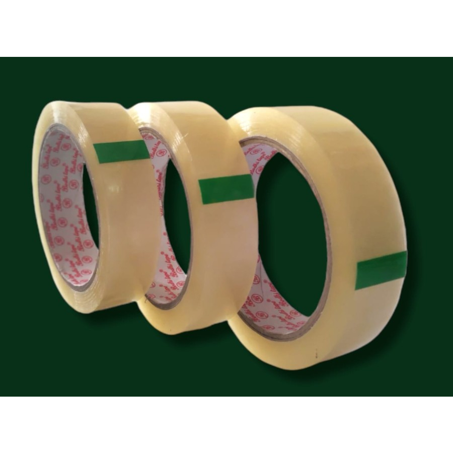 Solasi / Selotip / Lakban Bening 1" Inchi / 24mm x 90 yard Bodhi Tape