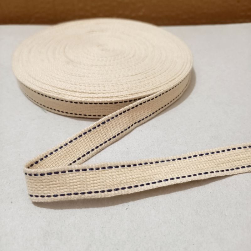 Tali webbing katun tali tas 15mm