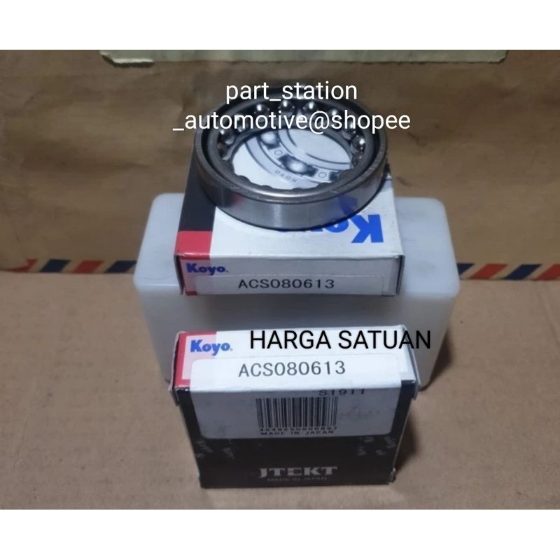 LAHER BEARING WORM STIR MITSUBISHI CANTER ACS080613 KOYO JAPAN
