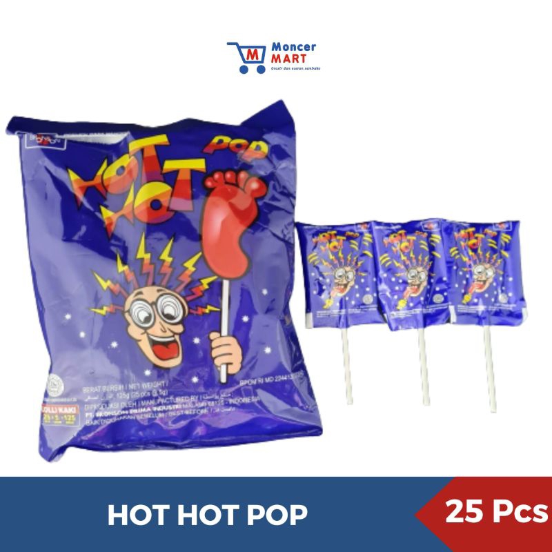 

Permen Kaki Hot Hot Pop Isi 25 Pcs