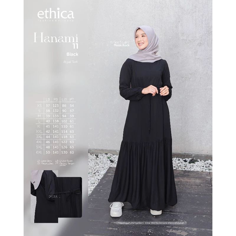 HANAMI 11 BLACK BY ETHICA