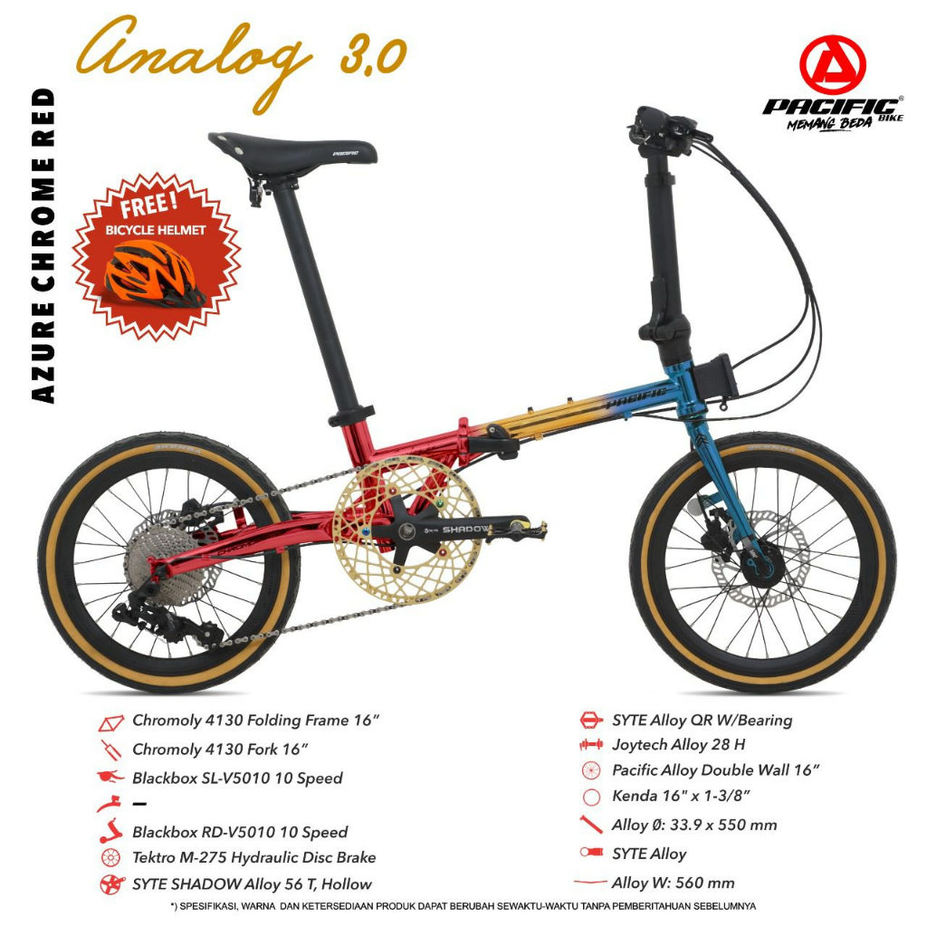 Pacific Chromoly Analog 3.0 Size 16 (Special Edition)