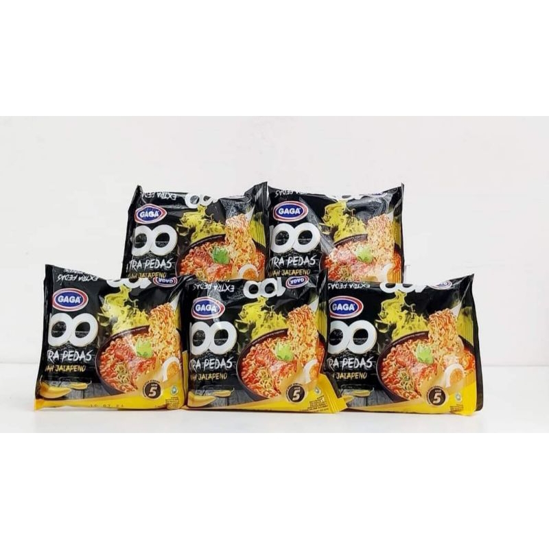 

mie gaga kuah jalapeno ( paket isi 5 )