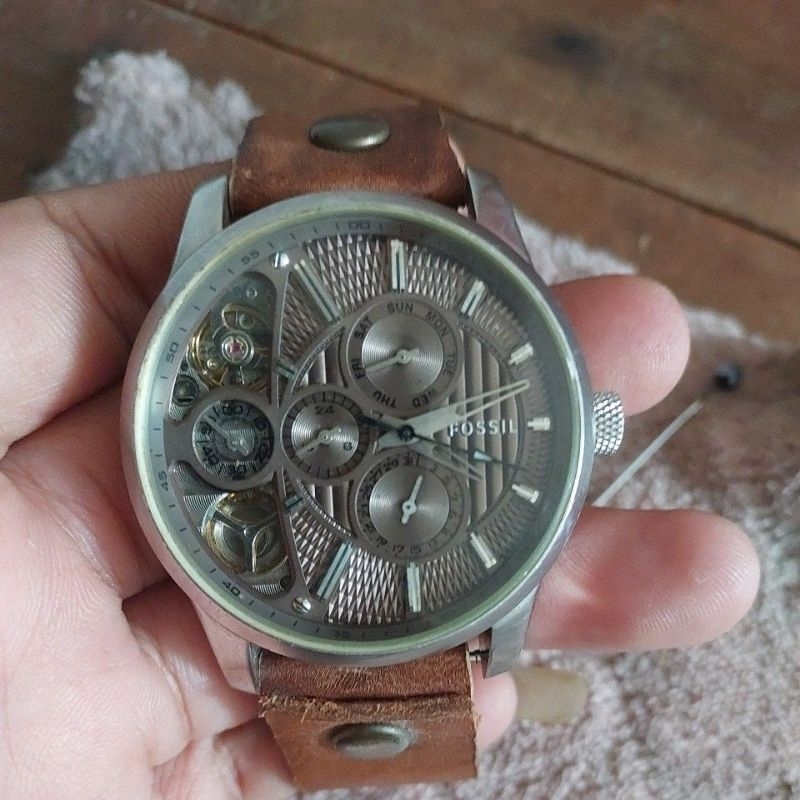 jam tangan original FossilL Twist preloved second bekas