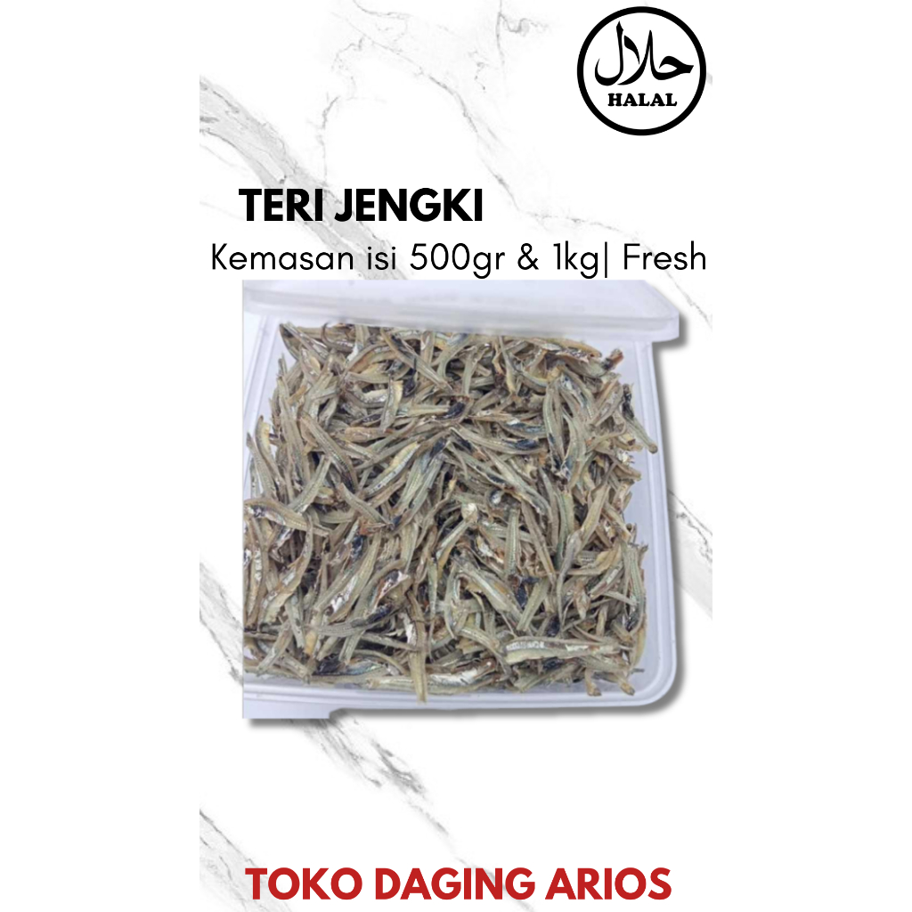 

Teri Jengki 1kg Ikan Segar Berkualitas Terbaik