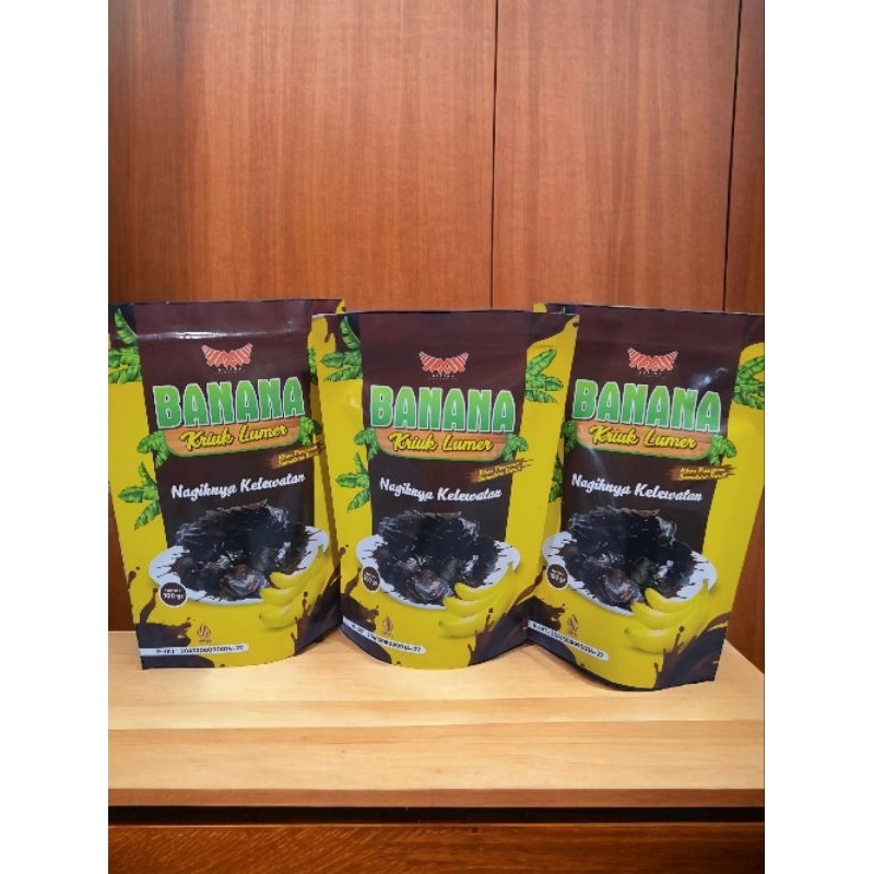 

Banana Kriuk Lumer Kemasan Baru 100 gram