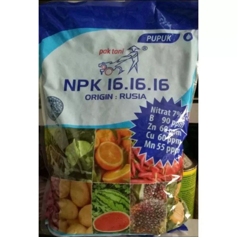 Pupuk NPK 161616 PAK TANI 50 kg