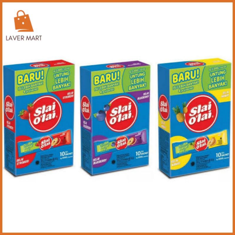 

Slai Olay Biskuit Selai 1 Box isi 10Pcs