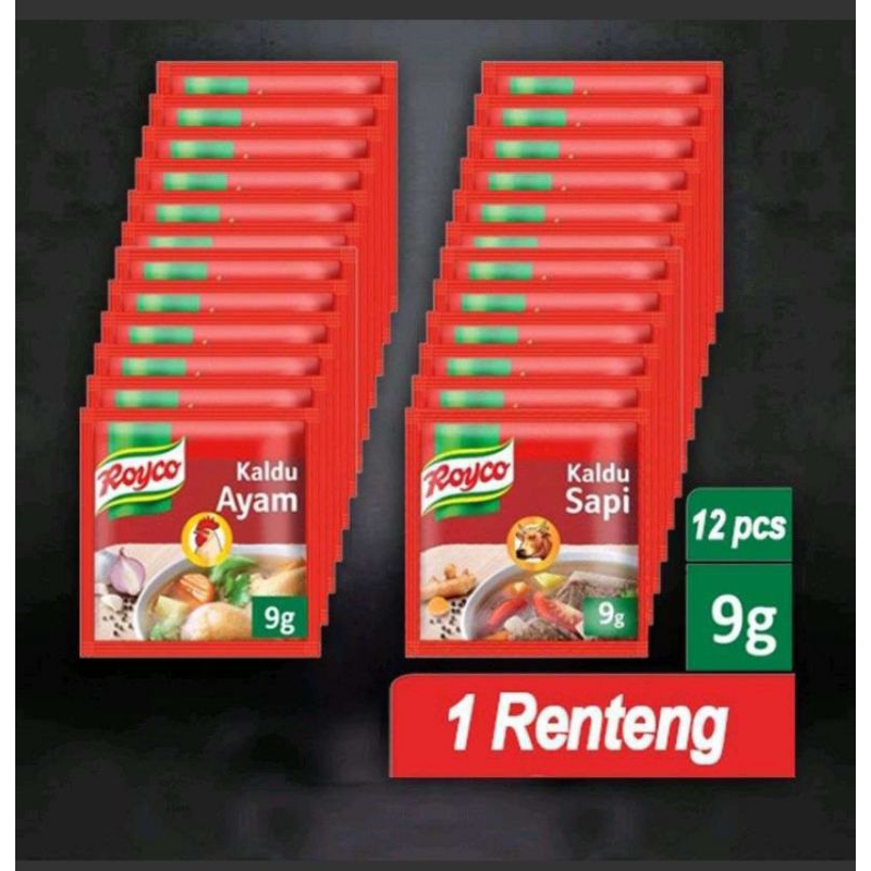 

royko ayam/sapi 8g serenceng isi 12pcs