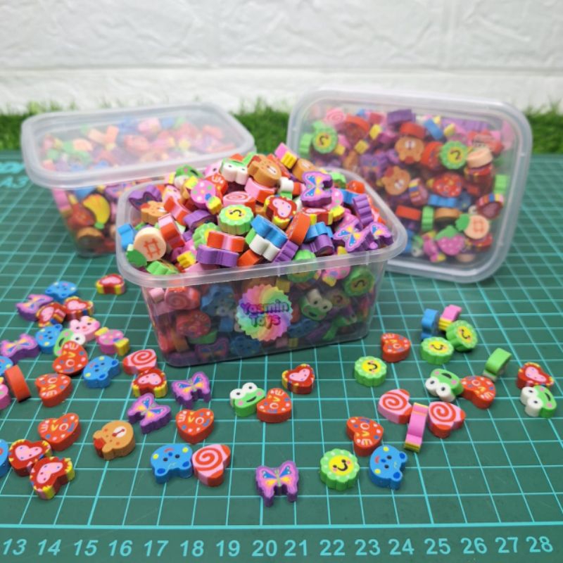 

250gram penghapus mini karakter free box