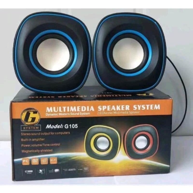 SPEAKER LAPTOP G105 SPEAKER AKTIF KOMPUTER