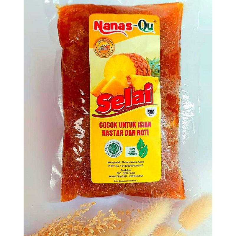 

Selai Nanas NASTAR PREMIUM 500 gram TANPA BAHAN PENGAWET