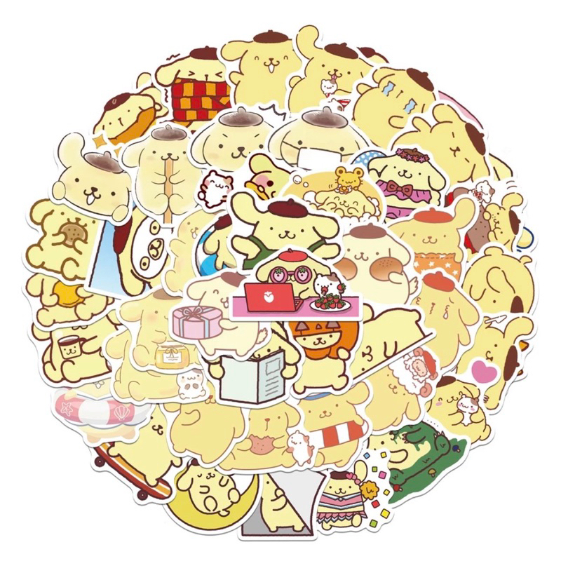 

Sticker Set Pompompurin versi 2