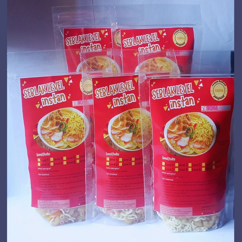 

SEBLAK LEVEL INSTAN BY RONA CORNER - PAKET BUNDLING2