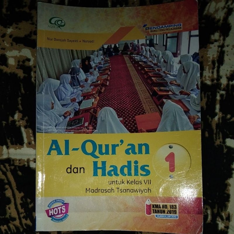 

Al-Qur'an dan Hadits 1 kelas 7