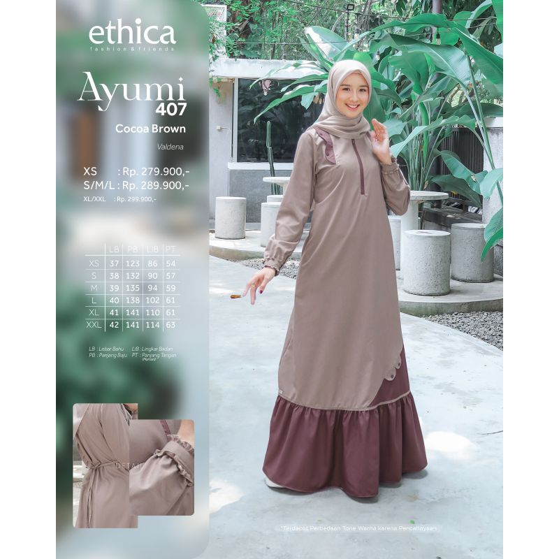 ETHICA AYUMI 404 (COCOA BROWN, DUSTY PURPLE)