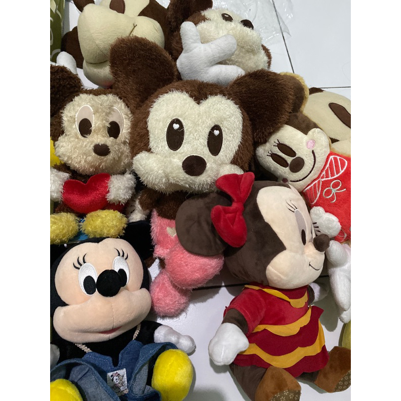 Sale original boneka mickey minnie mouse disney official