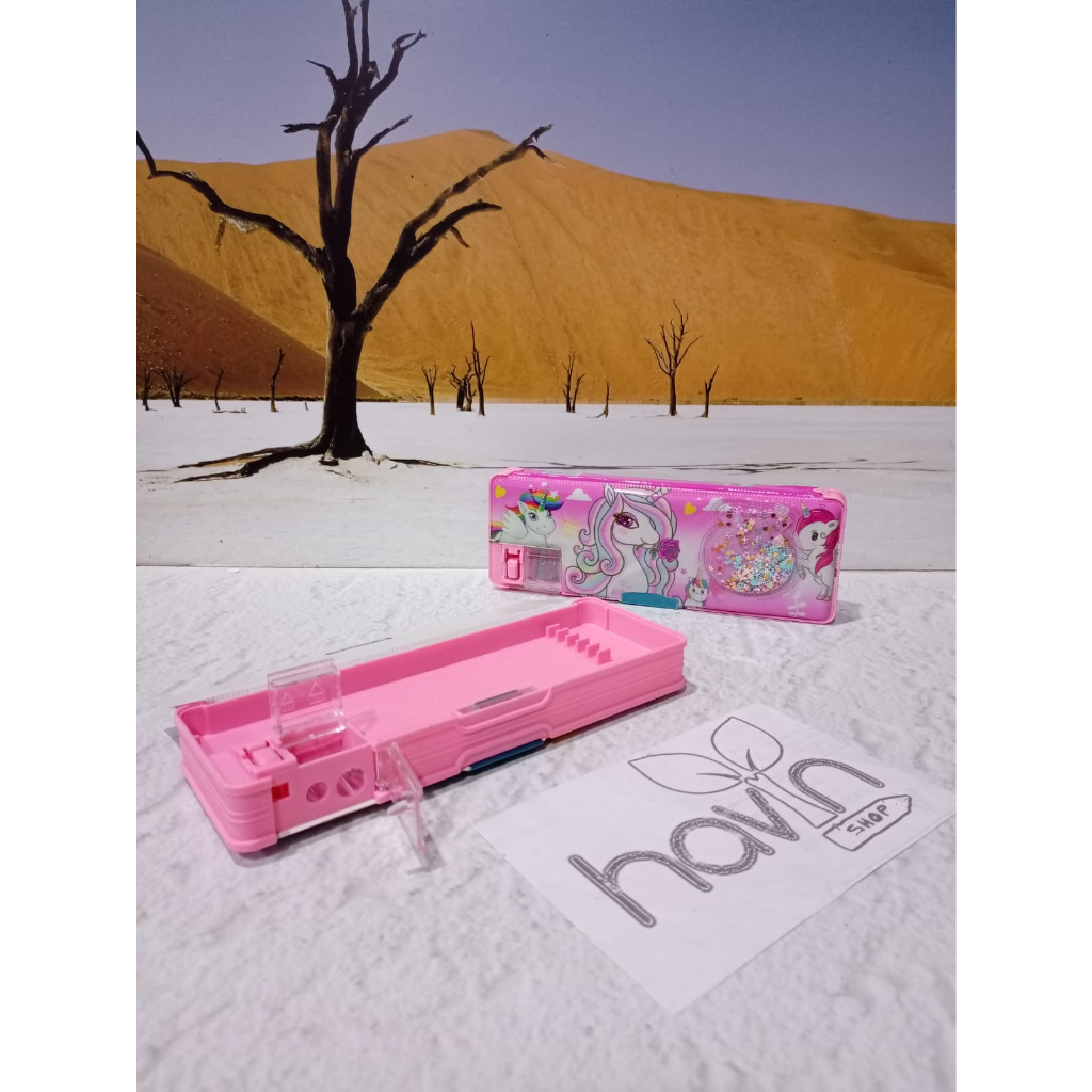 

KOTAK PENSIL MAGNET ada MANIK PENCIL CASE TEPAK