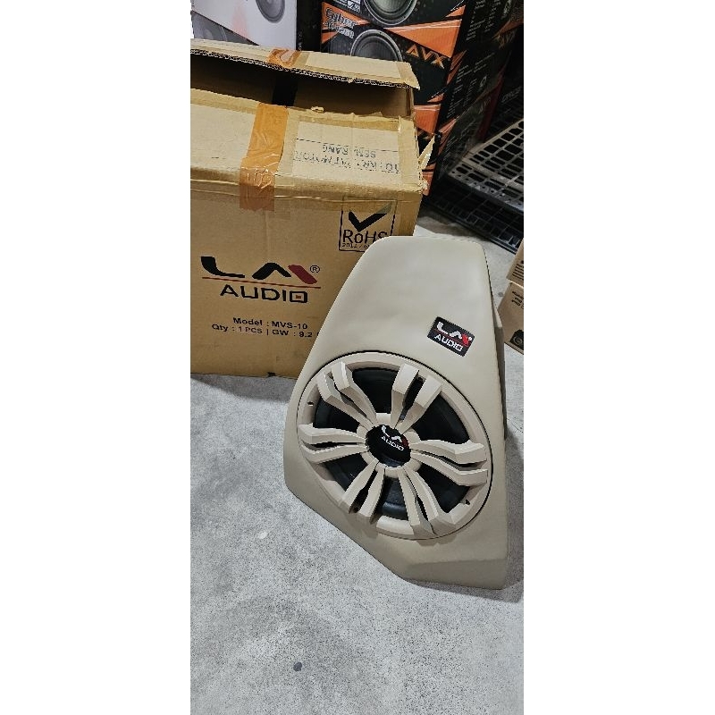 Subwoofer Aktif 10" Oem Mobilio / BRV, Tinggal Pasang