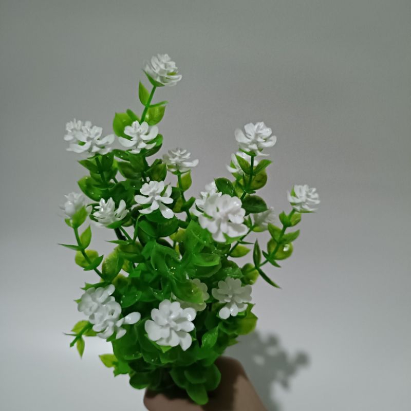 daun mini Soka/bunga daun plastik artificial home decor