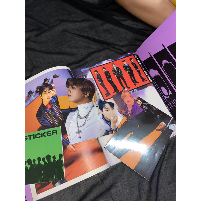 PRELOVED UNSEALED NCT 127 STICKER + PC DOYOUNG DICON