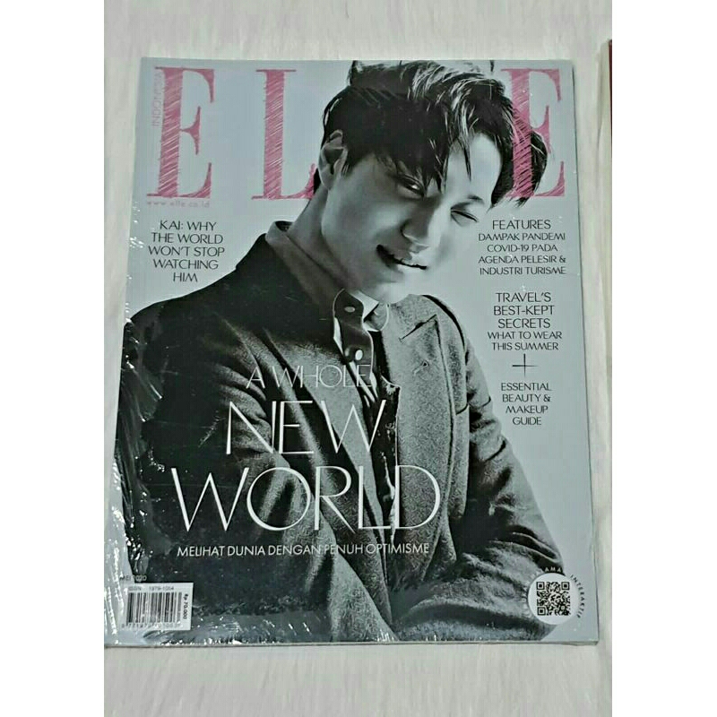 Majalah ELLE KAI EXO magazine