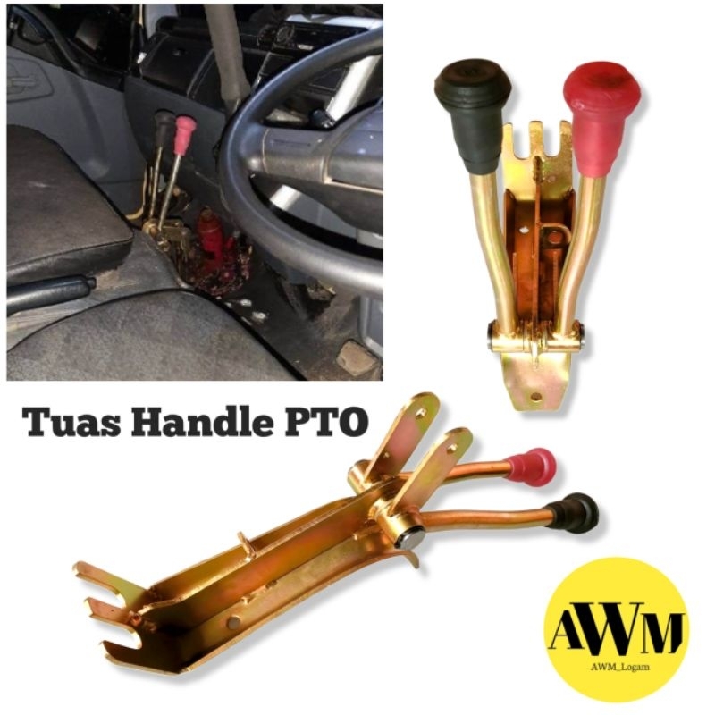 Handle PTO dump truck / Power Take Off PTO / Tuas Handle PTO dump truck 2 stik