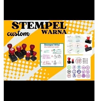 

STEMPEL UKURAN BESAR NILAI COSTOM