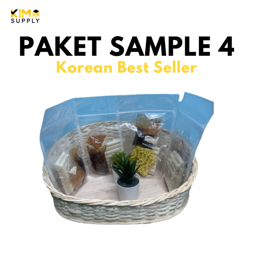

[ISI 4PCS] PAKET SAMPLE KOREAN SERIES rabokki topokki makanan korea viral termurah
