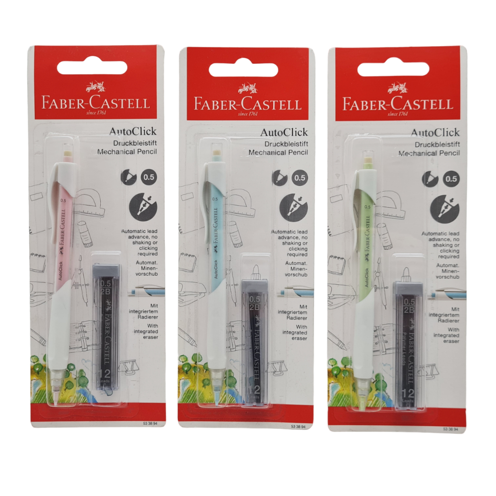 

Anekasalim - Pensil Mekanik Faber-Castell 0.5MM Autoclick