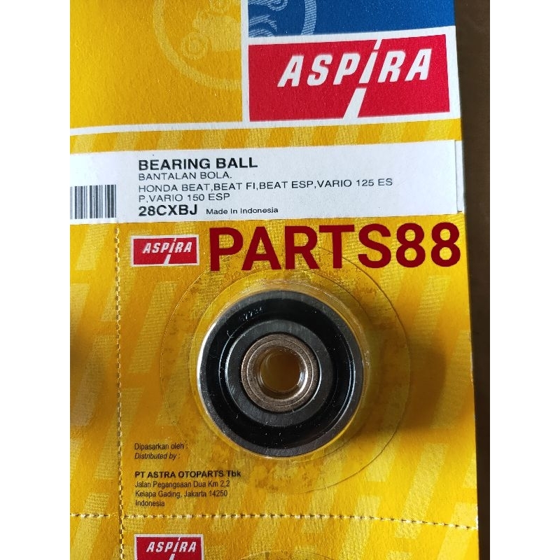 Lahar laher bearing bak CVT all matic honda beat vario scoopy spacy vario125/150 ori aspira