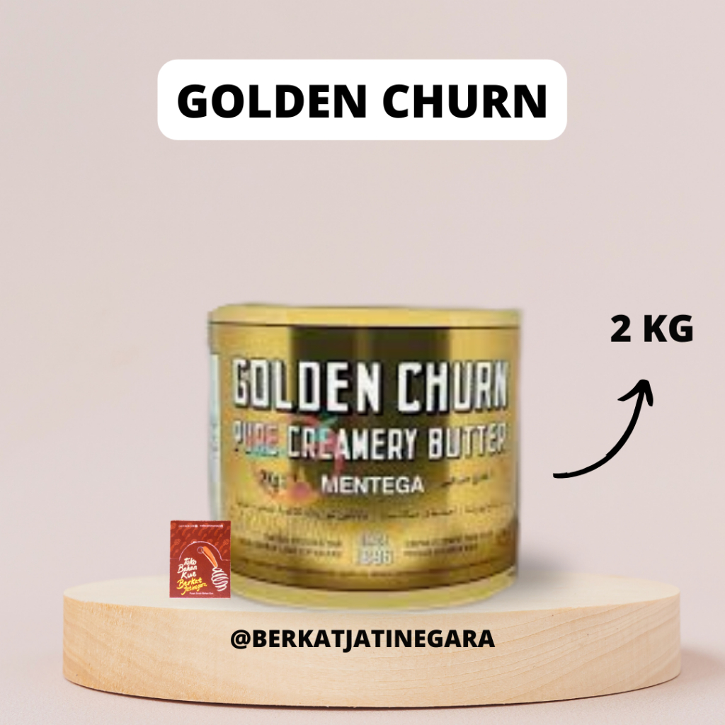 

BUTTER GOLDEN CHURN 2 KG PURE CREAMERY / MENTEGA GENTONG