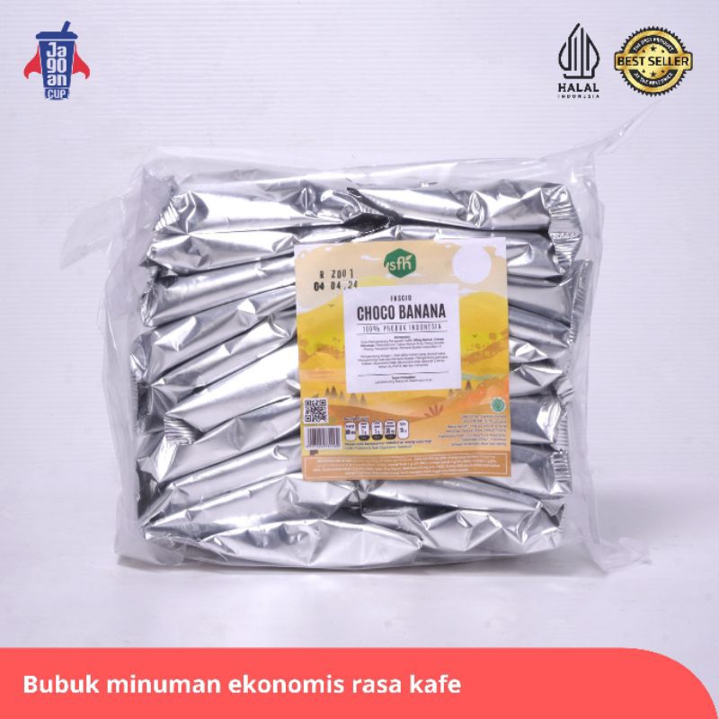 

Bubuk Minuman Choco Banana 1 Kg | Serbuk Minuman Rasa Cokelat Pisang