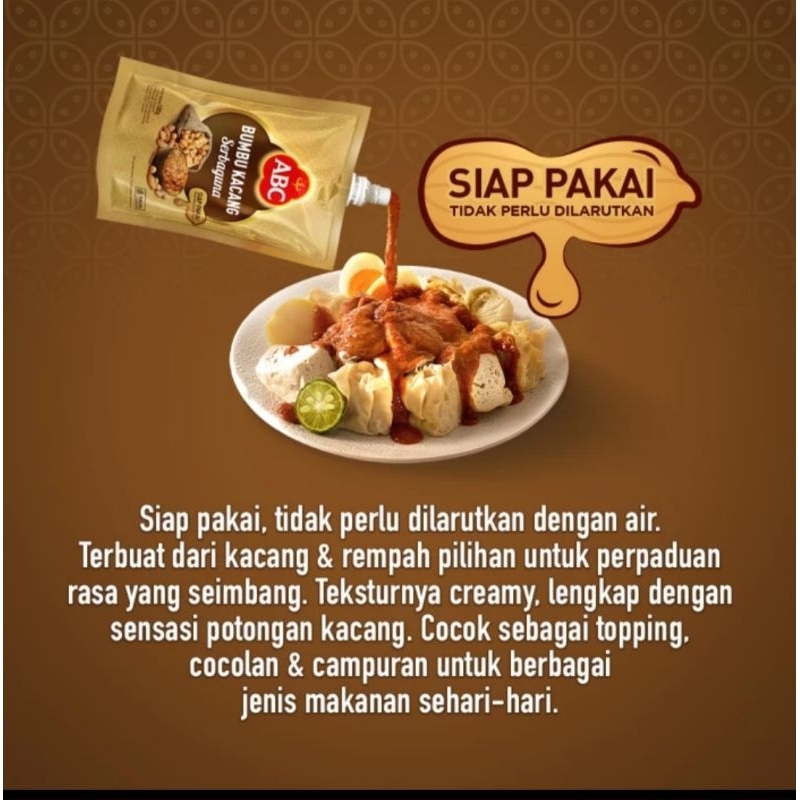 

ABC Bumbu Kacang Serbaguna 180g