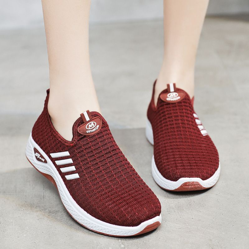 Sepatu Sneakers SLIP ON Wanita SW19