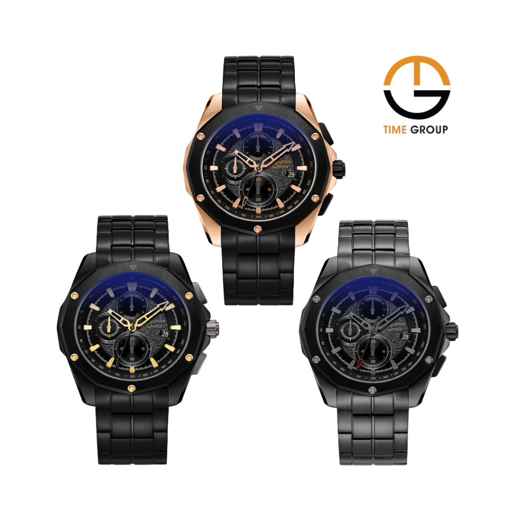 JAM TANGAN PRIA ALEXANDRE CHRISTIE AC6663 AC 6663 MC STAINLESS STEEL ORIGINAL