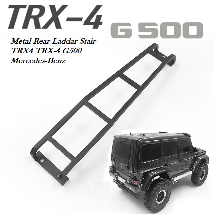 Metal Rear Ladder Stair Aksesoris Tangga TRX4 TRX-4 G500 scx10 RGT