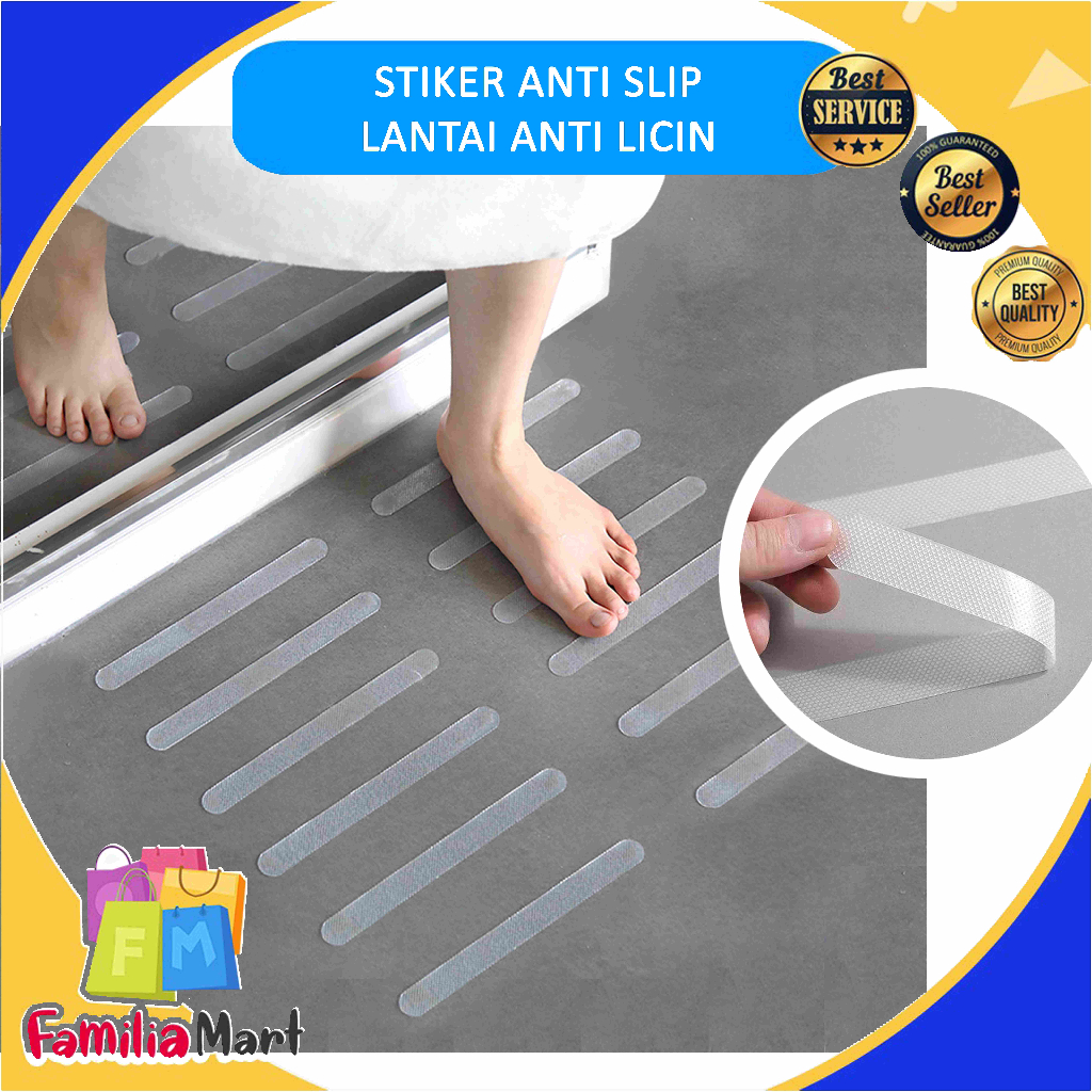 Stiker Anti Slip Anti Licin Lantai Kamar Mandi Bathub Shower