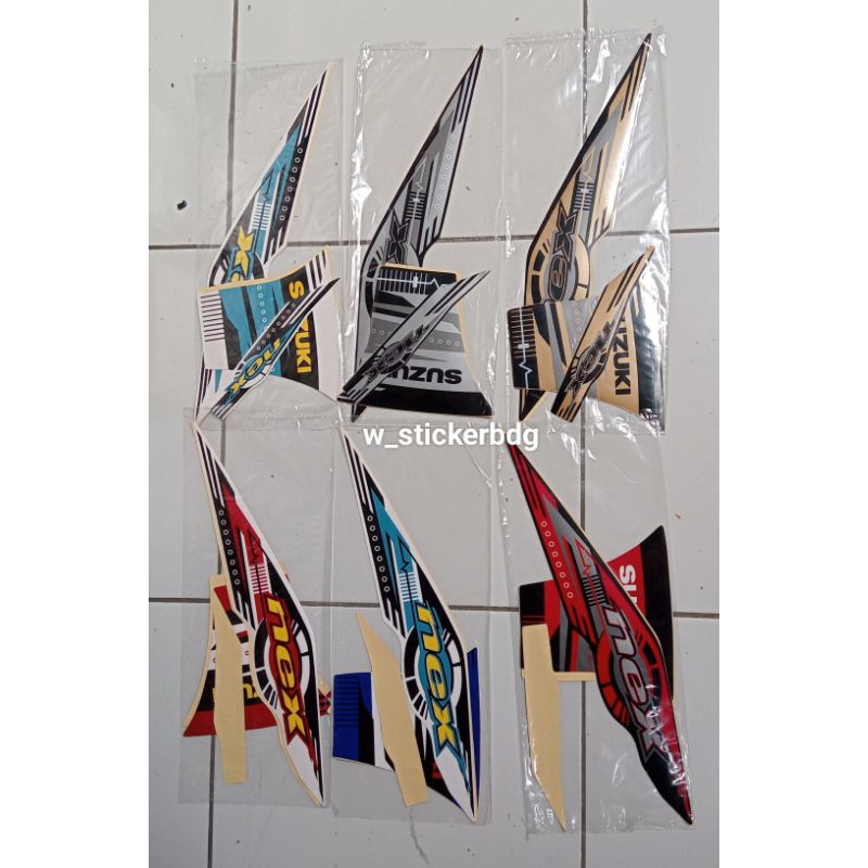 Striping Stiker Suzuki Nex 2012 2013