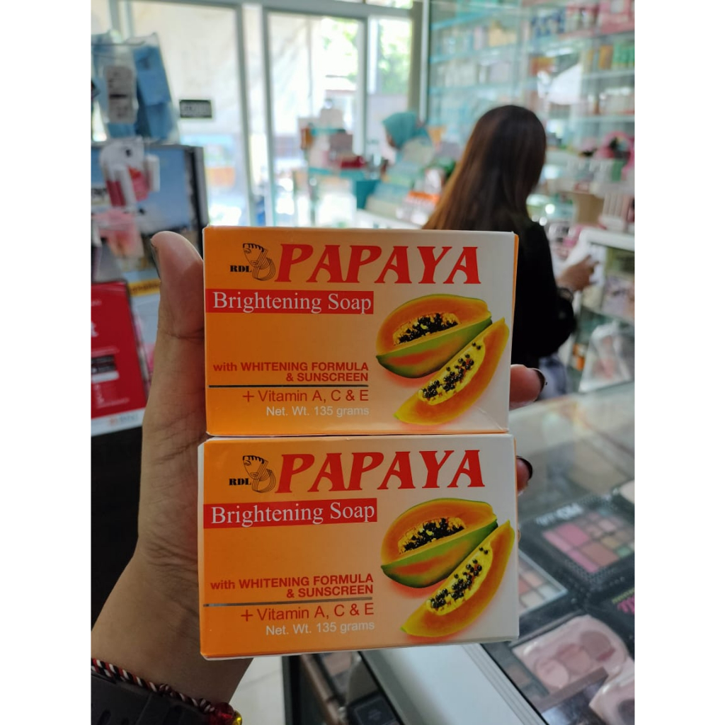 RDL Papaya ORIGINAL 100% | Sabun Muka Whitening