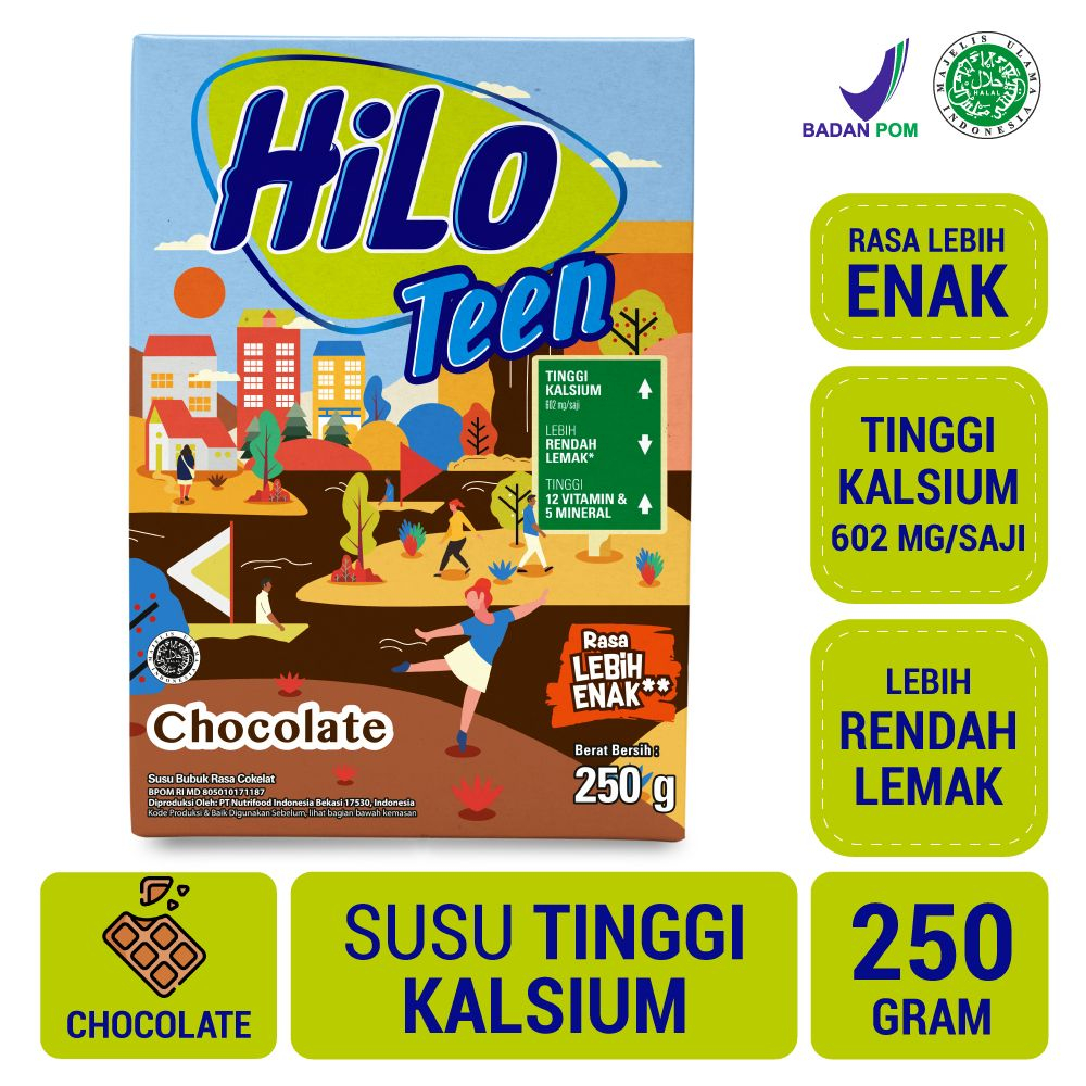 

HILLO TEEN COKELAT 250 GR